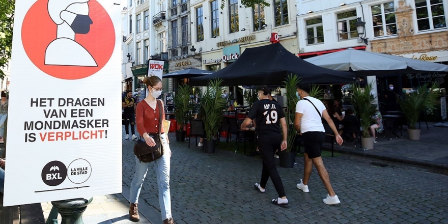 Belçika'da Kovid-19 Vakalarındaki Artış Sürüyor