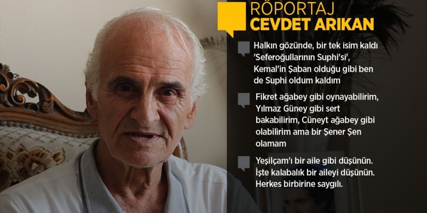 Sinema Sanatçısı Arıkan: Yeşilçam'da Oyunculuğu Sanat İçin Yaptım. Paraya Tamah Etmedim