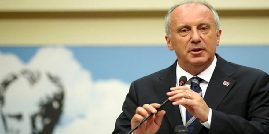 Muharrem İnce'den iddialı çıkış
