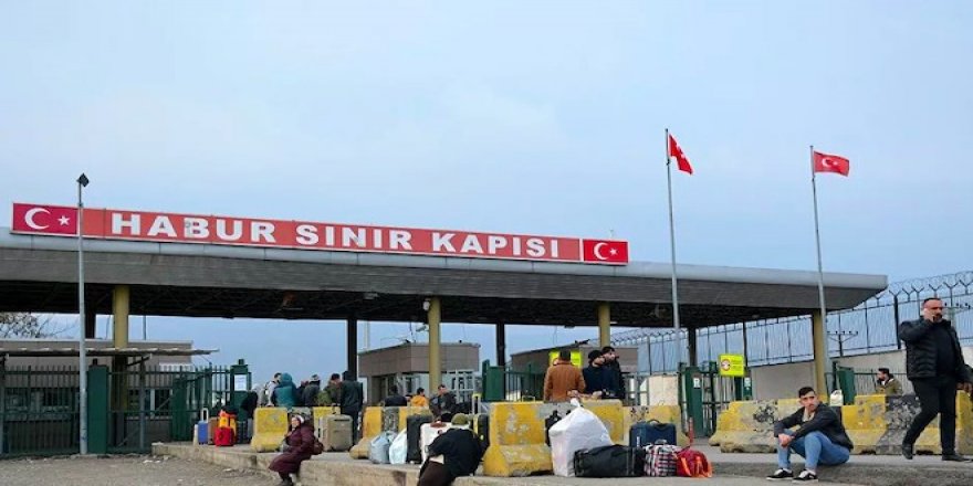 Habur Sınır Kapısı Koronavirüs nedeniyle yeniden kapatıldı