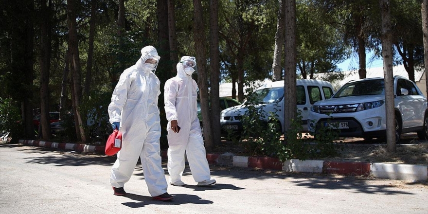 'Koronavirüs Dedektifleri' Yüksek Nem Ve Sıcağa Rağmen Fedakarca Çalışıyor