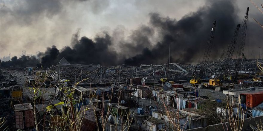 Beyrut Limanı’ndaki patlama 3 ila 5 milyar dolarlık hasara yol açtı