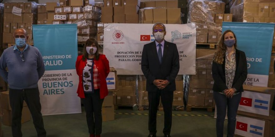 Türkiye’den Arjantin’in Kovid-19 salgınıyla mücadelesine destek