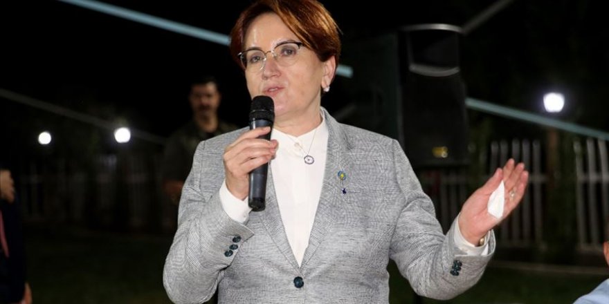 İYİ Parti Genel Başkanı Akşener Nevşehir'de konuştu