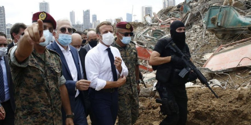 Fransa Cumhurbaşkanı Macron'dan Lübnan açıklaması