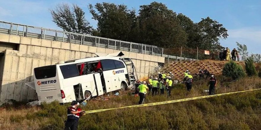Yine Metro Turizm! Otobüs yoldan çıktı: 5 ölü, 25 yaralı