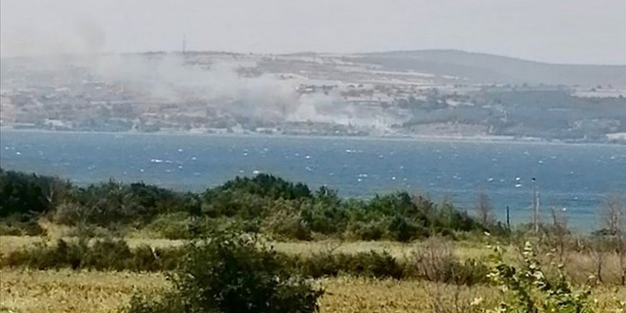 Çanakkale'de orman yangını
