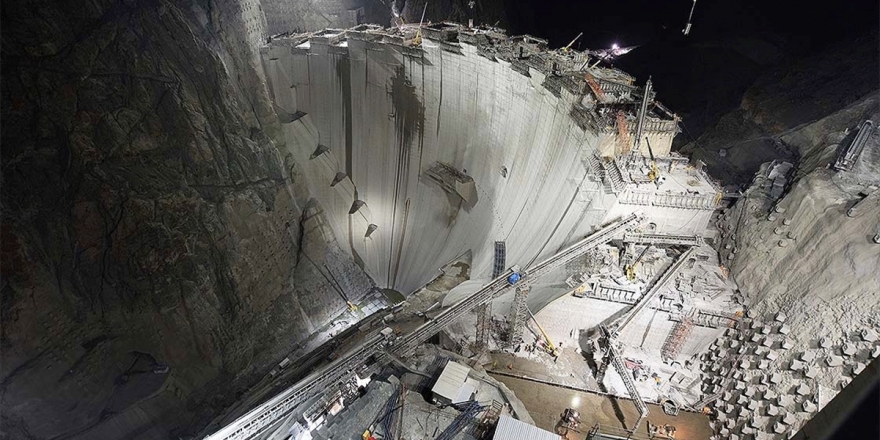 Yusufeli Barajı'nın Yapımında Son 50 Metre