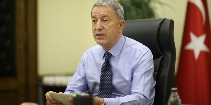 Bakan Akar: Doğu Akdeniz'deki Hak Ve Menfaatlerin Korunması İçin Tüm Tedbirler Alındı