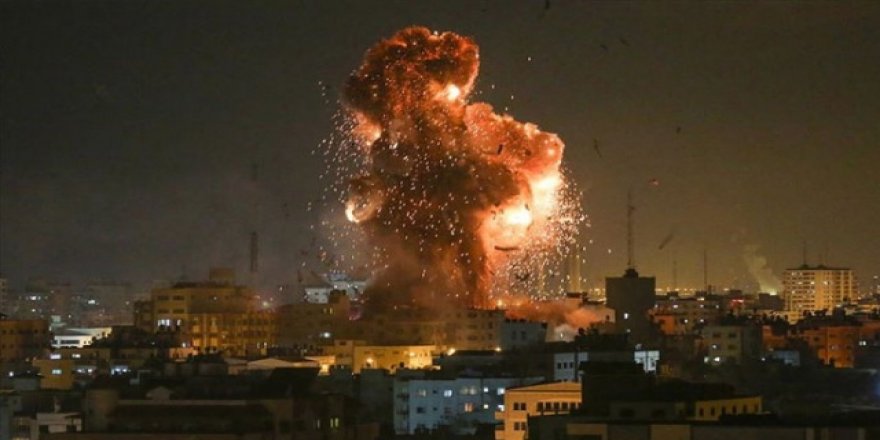 İsrail Gazze'ye hava saldırısı düzenledi