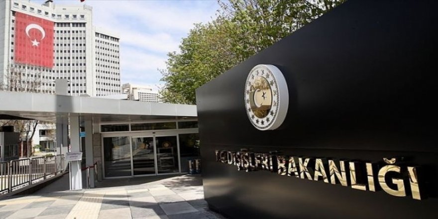 Dışişleri Bakanlığı: AB'nin çağrısı, Doğu Akdeniz'de tek taraflı adım atanlara yönelik olmalı