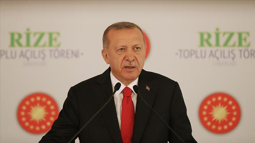 Cumhurbaşkanı Erdoğan: Tartışmaları milletin kutlu yürüyüşünün önünde takoz haline getirmeye kalkanlara göz yumamayız