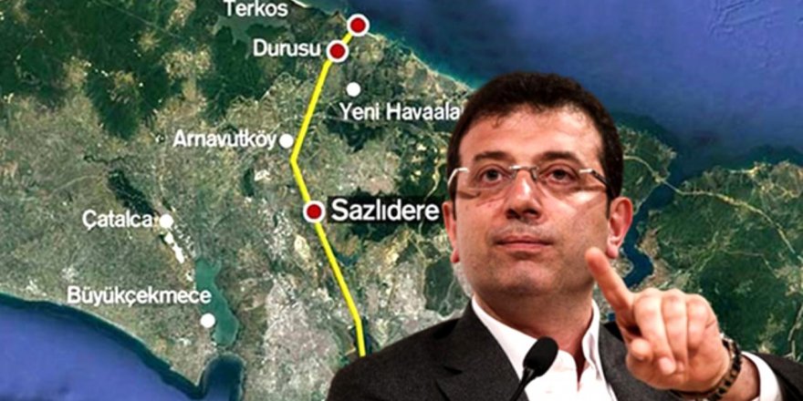 İmamoğlu: Kanal İstanbul, hepimizin sırtına 100 milyar dolarlık yeni vergi yükü bindirecek