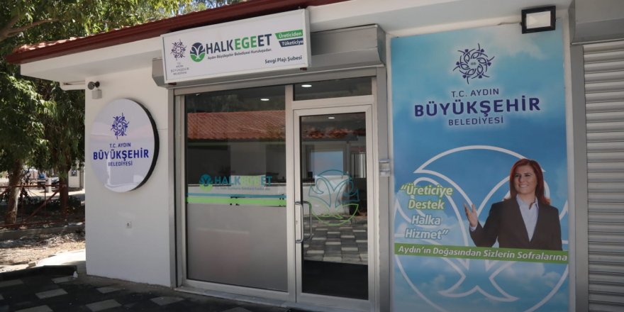 HALK EGE ET KUŞADASI SEVGİ PLAJI'NDA ŞUBE AÇIYOR