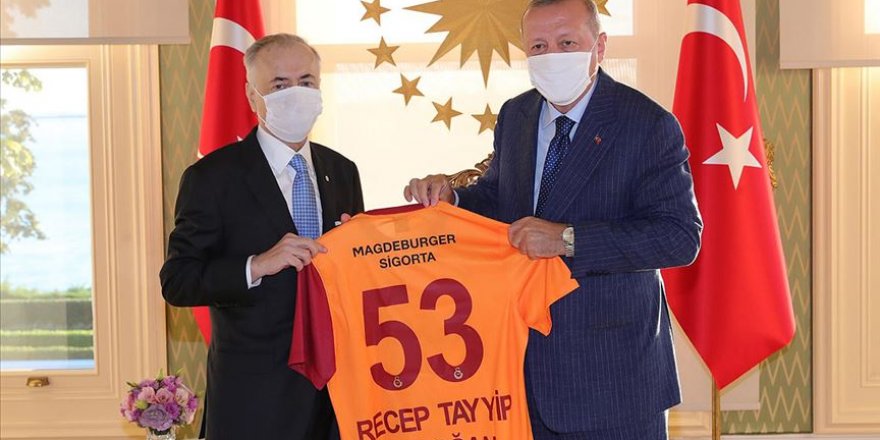 Cumhurbaşkanı Erdoğan Mustafa Cengiz'i kabul etti