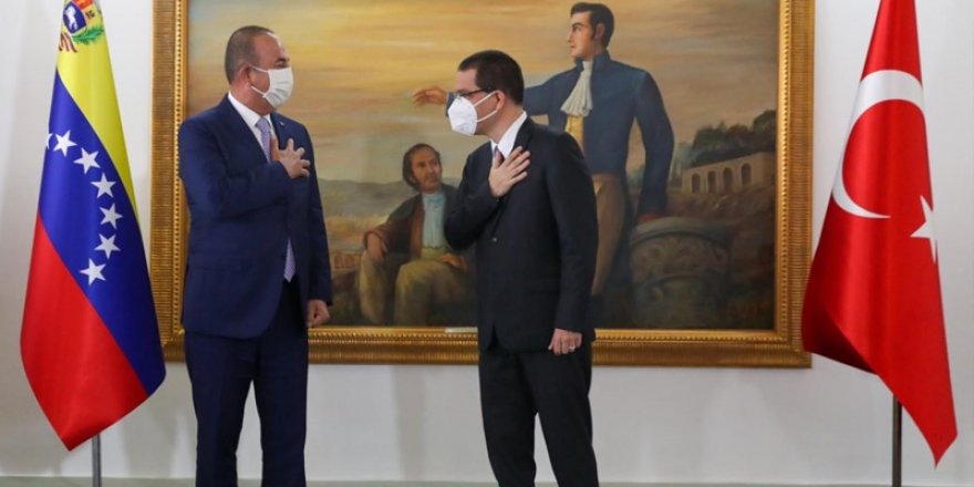 Dışişleri Bakanı Çavuşoğlu Venezuela'da