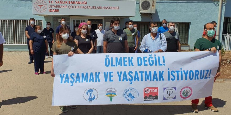“Diyarbakır’da 430 Sağlık Çalışanı Enfekte Oldu”