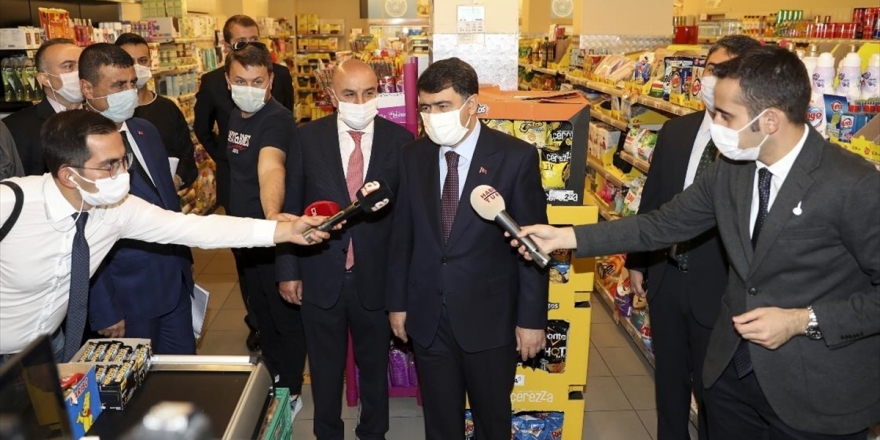 Ankara Valisi Vasip Şahin, Kovid-19 Tedbirlerini Denetledi