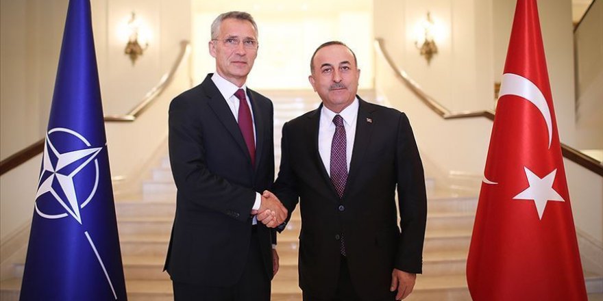 Çavuşoğlu ve Stoltenberg Doğu Akdeniz'i görüştü