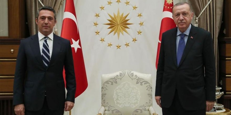 Cumhurbaşkanı Erdoğan, Ali Koç'u kabul etti
