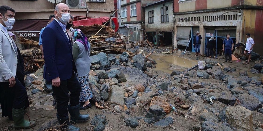 Bakan Soylu: Giresun'da 3 Kişinin Cansız Bedenine Ulaştık