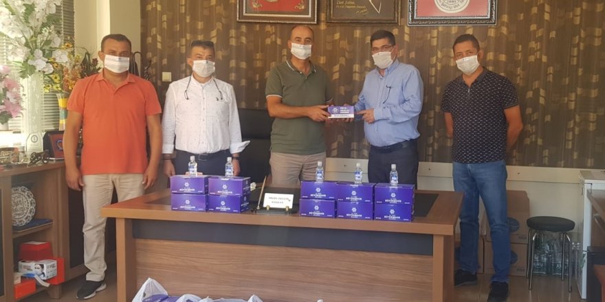 Aydın Büyükşehir Belediyesi'nden Minibüs Esnafına Hijyen Kiti Desteği