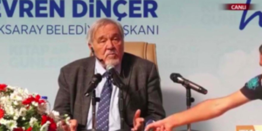 İlber Ortaylı'dan Fatma Şahin'e Destek