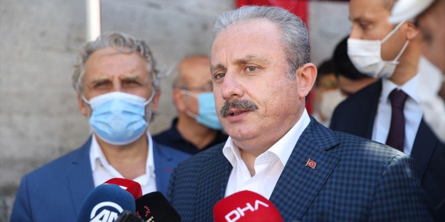 TBMM Başkanı Şentop: Türkiye Doğu Akdeniz'de Sahip Olduğu Hakkı Ve Yetkileri Sonuna Kadar Koruma Konusunda Kararlı