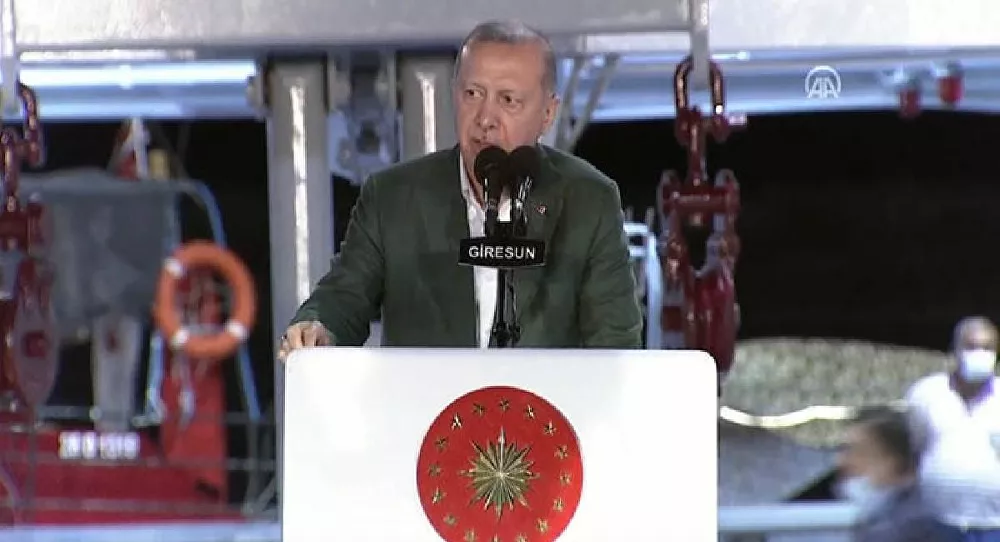 Cumhurbaşkanı Erdoğan: Akdeniz ve Ege'de korsanlığa asla 'eyvallah' etmeyiz