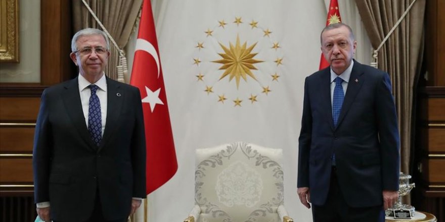 Cumhurbaşkanı Erdoğan, Ankara Büyükşehir Belediye Başkanı Yavaş'ı kabul etti