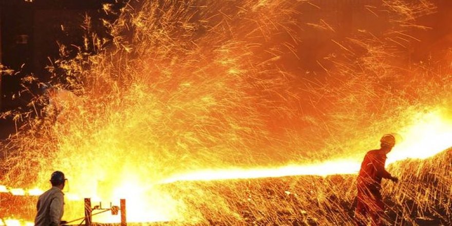 Ham çelik üretimi Temmuz'da arttı