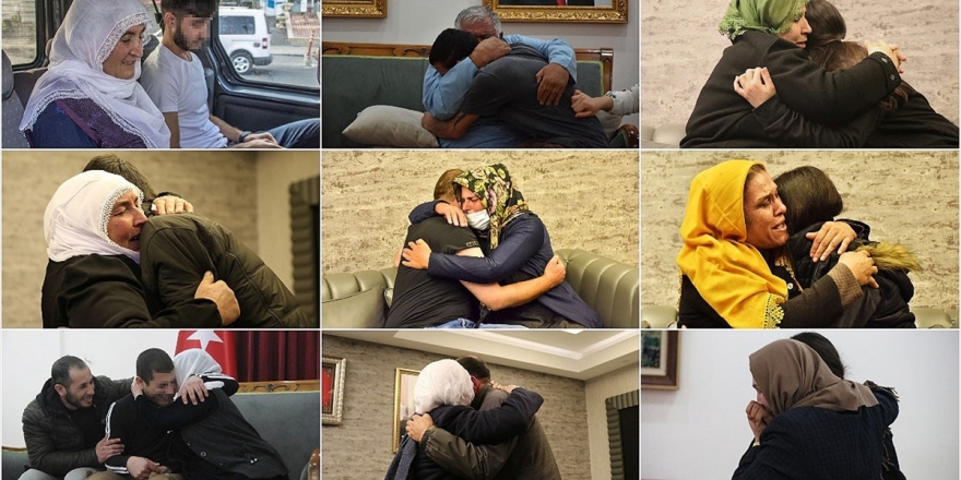 Kararlı Mücadeleleriyle Evlatlarını Terörün Pençesinden Kopardılar