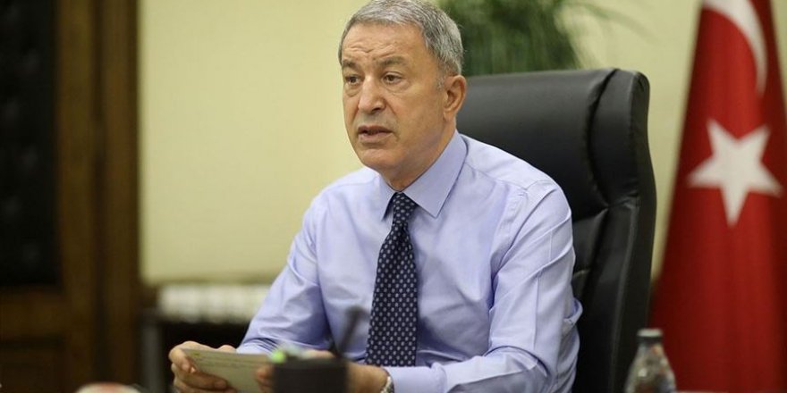 Bakan Akar: Fransa, Doğu Akdeniz yetmiyor, Irak'ta da birtakım beyanlarda bulunuyor