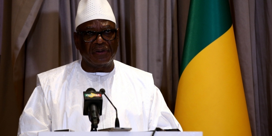 Mali'de Devrik Lider İbrahim Boubacar Keita'nın Ülkeden Ayrıldığı İddia Edildi