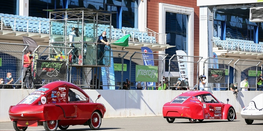 '16. TÜBİTAK Efficiency Challenge Elektrikli Araç Yarışları'nın Özel Yarışı İstanbul Park'ta Yapıldı