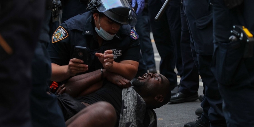 ABD'de Floyd Protestolarının 100. Gününde 59 Kişi Gözaltına Alındı
