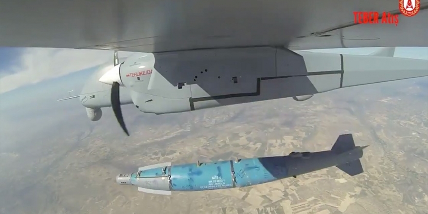 Teber Güdüm Kitli Mühimmat İlk Kez İHA'dan Atıldı