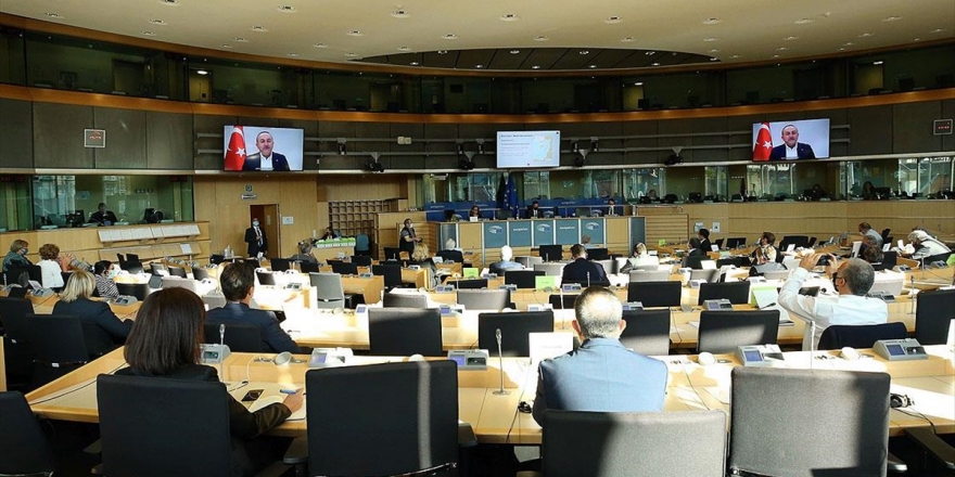 Bakan Çavuşoğlu: AB'nin Doğu Akdeniz'deki Pozisyonu Haksızdır Ve Uluslararası Hukuka Uygun Değildir