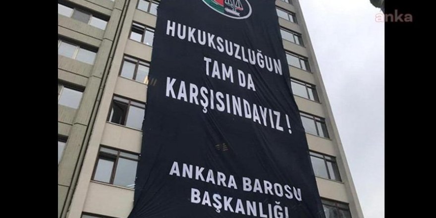 Ankara Barosu'ndan Avukatlara Yönelik Operasyona Tepki
