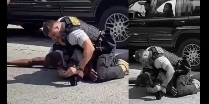 ABD'de Bir Siyahiyi Yumruklayan Polis Kovuldu