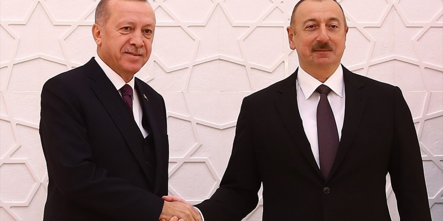 Cumhurbaşkanı Erdoğan Azerbaycan Cumhurbaşkanı Aliyev İle Telefonda Görüştü