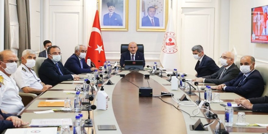 Bakan Soylu, 81 ilin valisiyle tedbirleri değerlendirdi