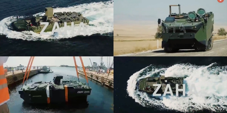 Deniz Piyadesinin Yeni Aracı Zaha'nın Testlerinde Bir Aşama Daha Geçildi