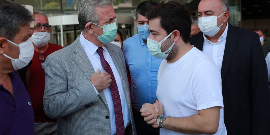 Mansur Yavaş'tan Muhittin Böcek'e Ziyaret