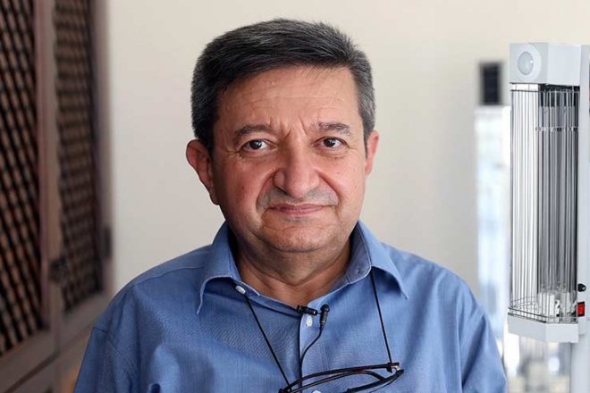 Covid19 virüsünü etkisiz hale getiren cihaz üretti