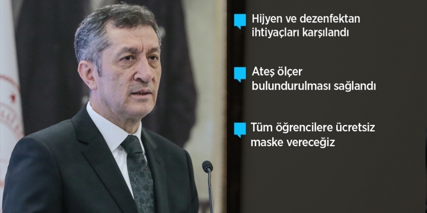 Milli Eğitim Bakanı Selçuk, Okullarda Yüz Yüze Eğitim Hazırlıklarını Açıkladı
