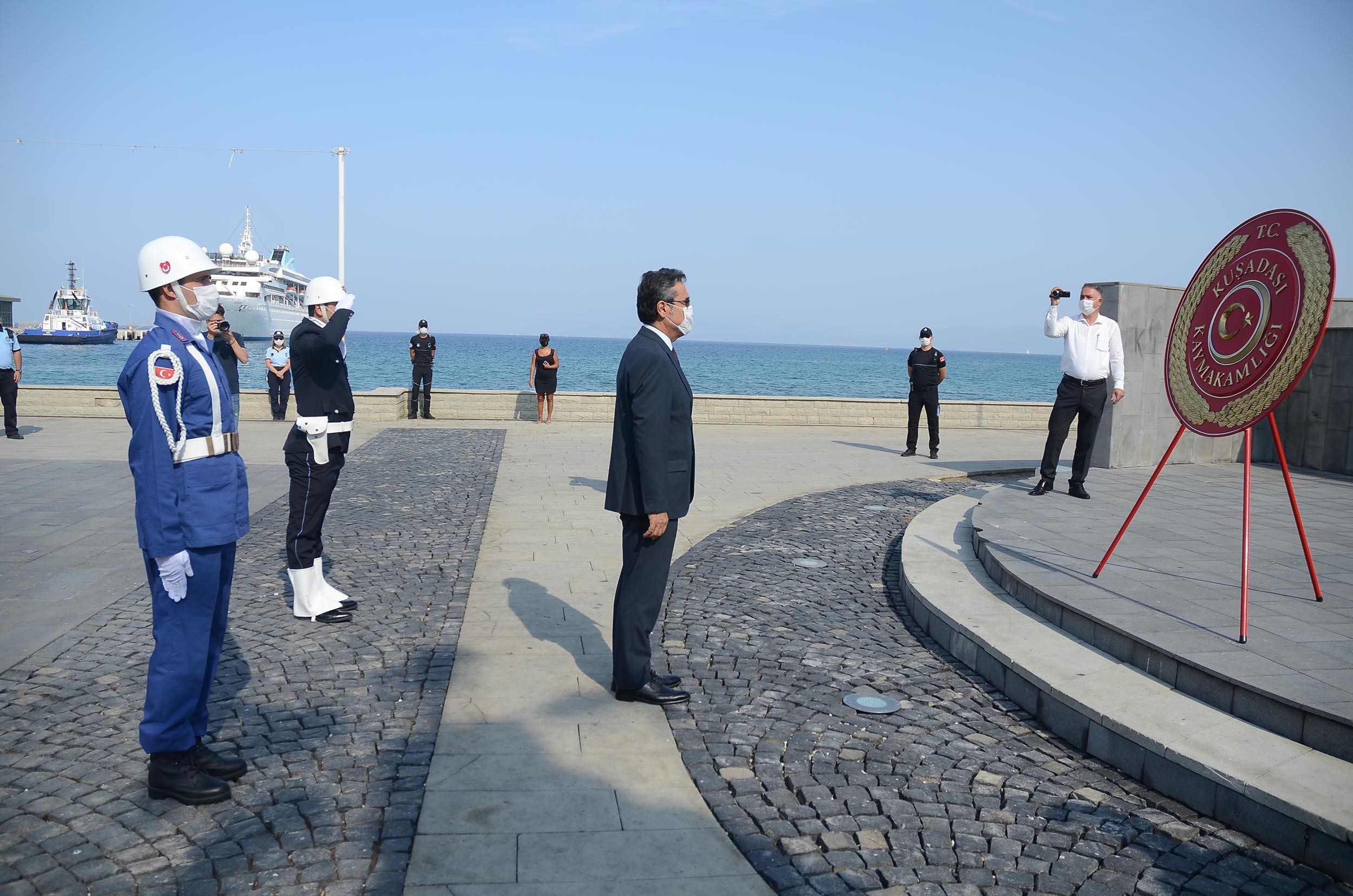 Kuşadası'nda Gaziler Günü Kutlandı