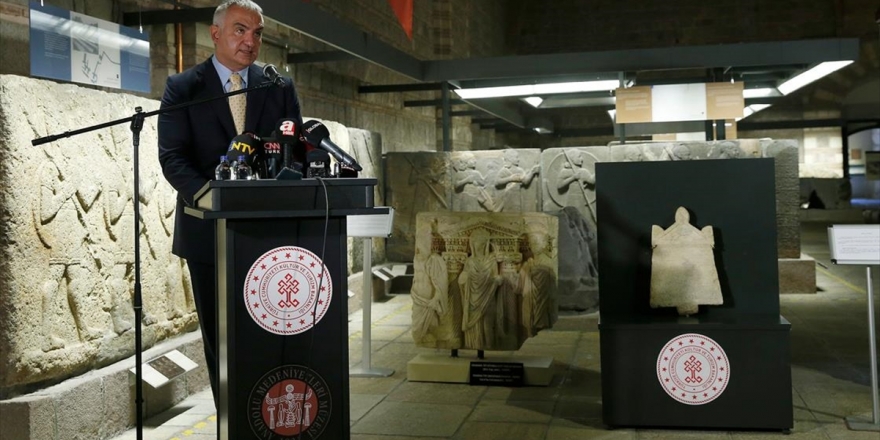 1800 Yıllık Lidya Yazıtı Anadolu Medeniyetleri Müzesi'nde