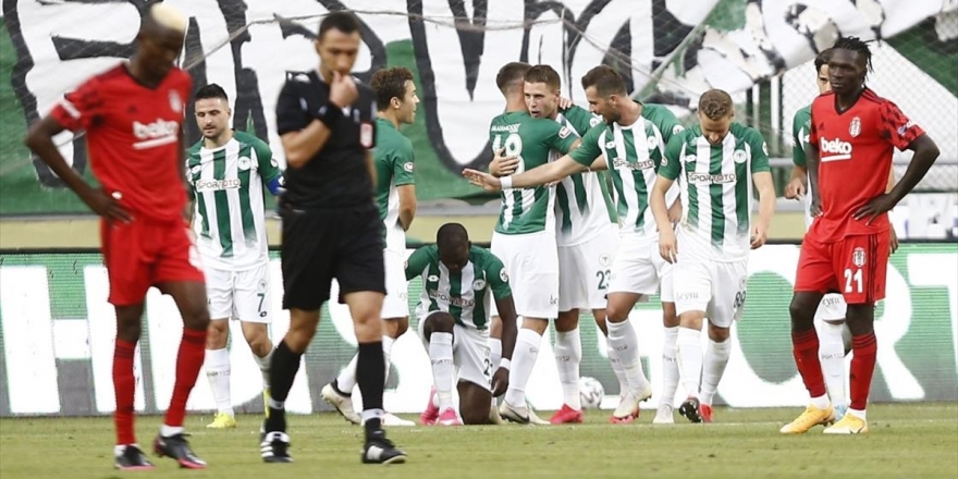 Beşiktaş Konyaspor Karşısında Hüsrana Uğradı