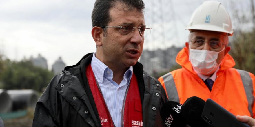 Haramidere’de incelemelerde  bulunan İmamoğlu: “Çözüm bizde”
